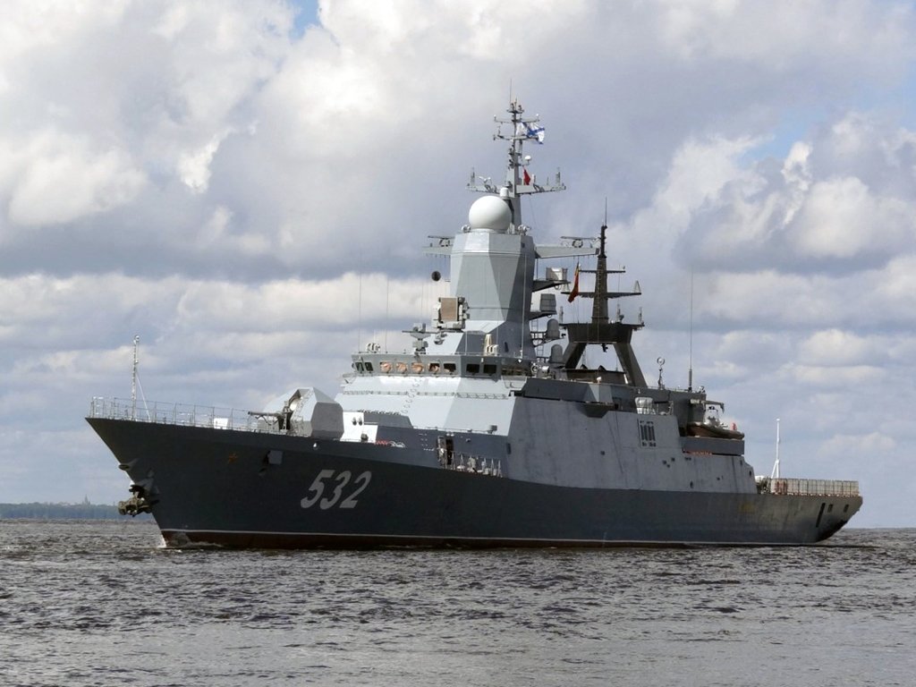 Отряд русских кораблей вошёл в Средиземное море после дальнего похода