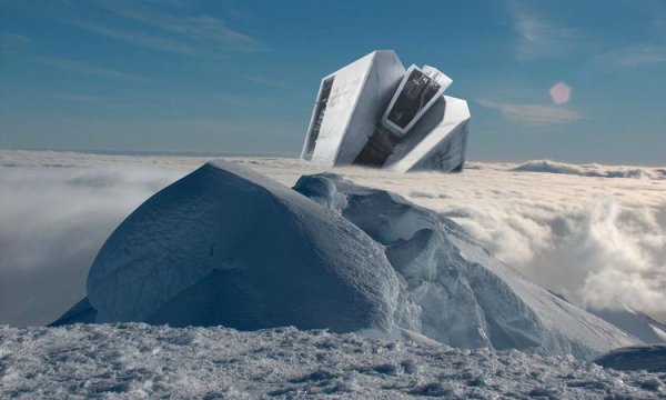 Уфологи обнаружили в Антарктиде 12-этажный корабль инопланетян: База для НЛО или обман зрения?