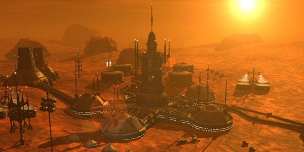 На Марсе найден древний город: Инопланетяне или дело рук землян?