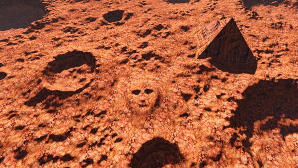 Уфологи обнаружили на Марсе 6-метрового кота: 20 лет тому назад этот мутант был зафиксирован затонувшей станцией в космосе