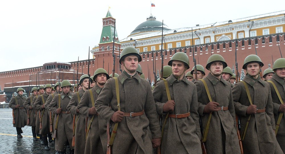 В российской столице прошла генеральная репетиция марша в честь парада 1941 года