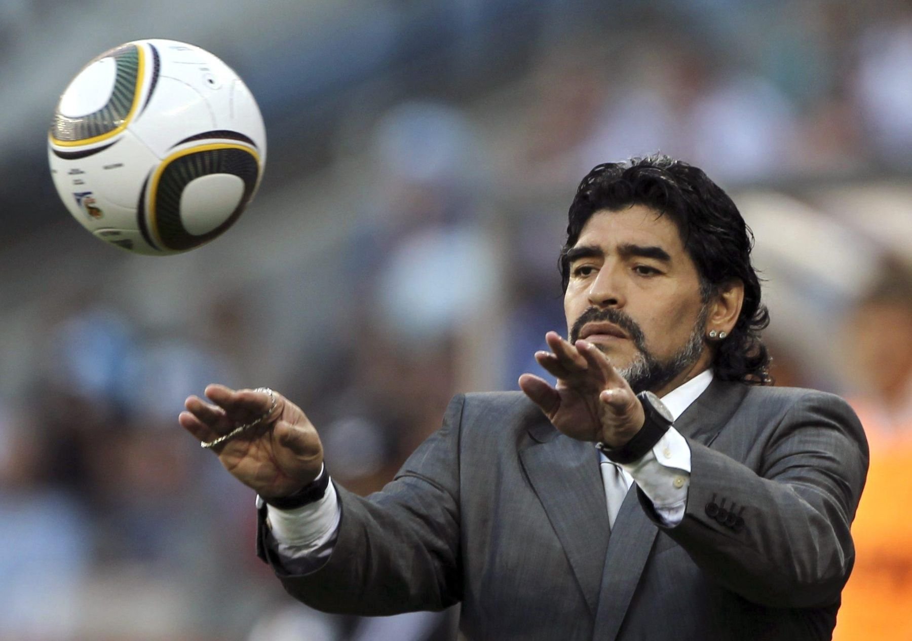 Марадона сыграл в футбол с Мадуро