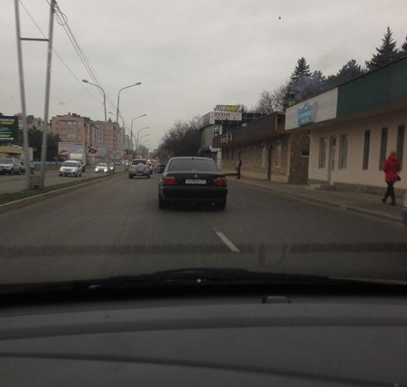 BMW из «Бумера» катается по дорогам Ставрополья