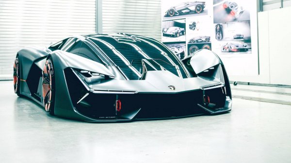 Lamborghini представила суперкар будущего для 2040 года