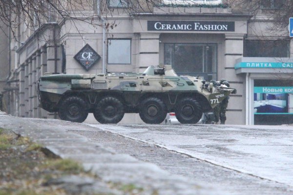 ОБСЕ обнародовала фото военной техники в центре Луганска