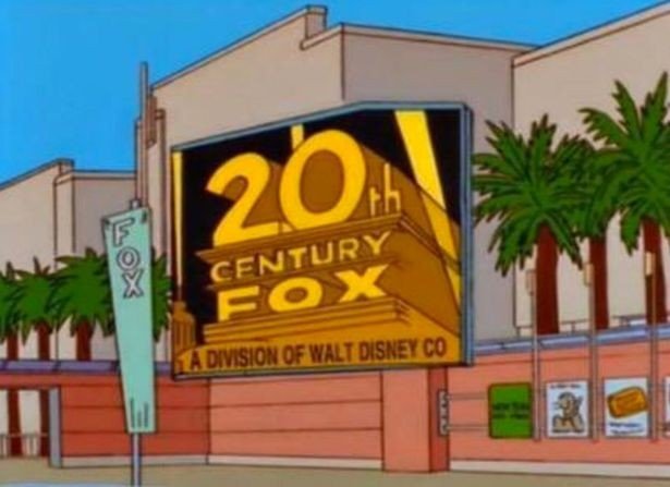 Симпсоны предсказали объединение Disney и Fox еще 20 лет назад