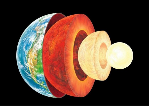 В недрах Земли находятся останки «съеденных» планет: «Зародыши» создали аномалию в ее ядре