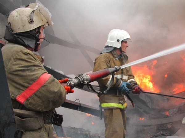Сотрудники МЧС спасли семь человек во время пожара в центре Москвы