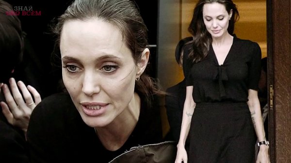 Впалые щеки, острые скулы: от Анджелины Джоли осталась одна тень