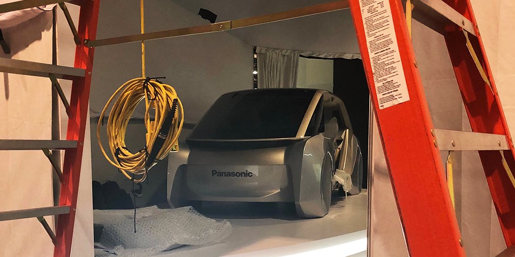 Panasonic презентует на CES беспилотный концептуальный автомобиль собственной разработки