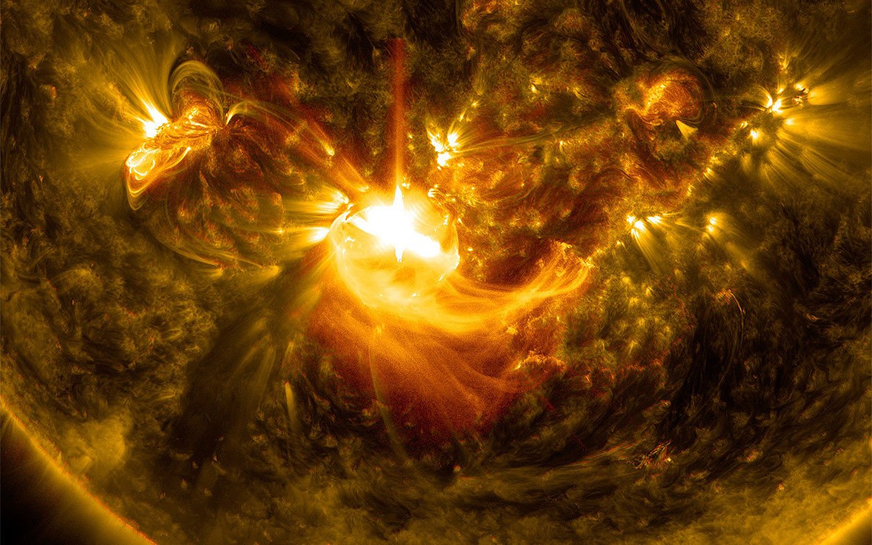 Ученые: Резкое похолодание на Земле вызвано явными вспышками на Солнце