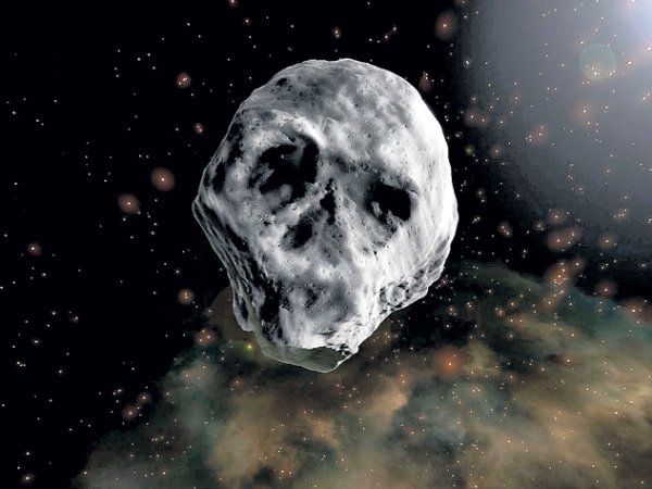 Космическая мистика и апокалиптические последствия: Астероид-череп направляется к Земле