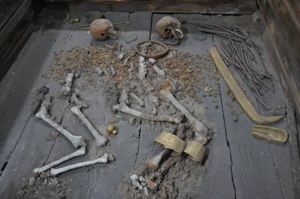 В Туве швейцарский археолог отыскал прекрасно сохранившийся курган скифского царя