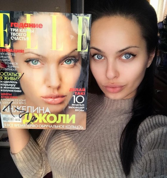 «Русская Анджелина Джоли» подтвердила факт отсутствия пластических операций