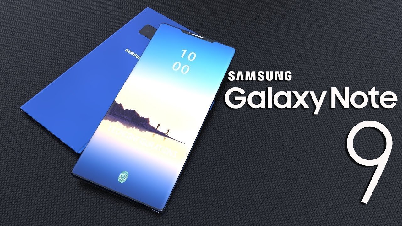 В Samsung Galaxy Note 9 под экраном не будет сканера отпечатков пальцев