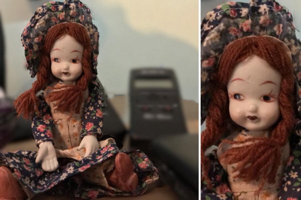 Британские охотники за привидениями показали фото «одержимой духом куклы»