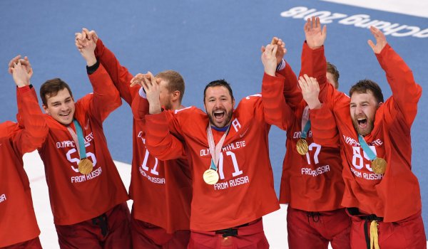 Американские СМИ назвали российских хоккеистов «командой без страны»