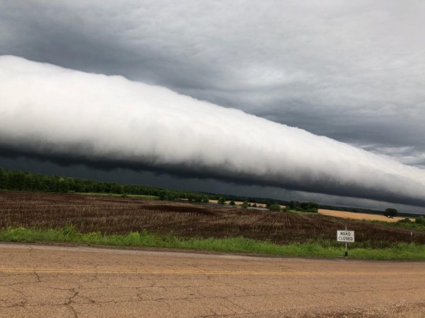 Думали это НЛО: Жители штата Теннеси до ужаса испугались странного облака