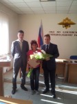 Жительница г. Елизово, оказавшая помощь в задержании преступников, стала членом общественного совета при МО МВД России «Елизовский»