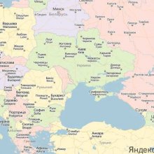Новые карты России с включенным в нее Крымом появятся уже этим летом