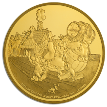 Легендарные Астерикс и Обеликс стали лицами французских монет