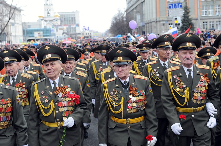 Ветераны войны в москве