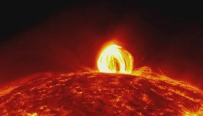 NASA показало сверхточное видео поверхности Солнца