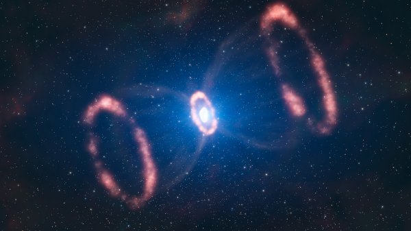 23 февраля 1987 года вспышка сверхновой звезды SN 1987A достигла Земли