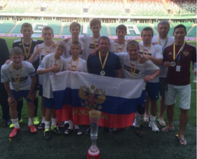 Команда детского дома в Красноярске стала чемпионом мира по футболу