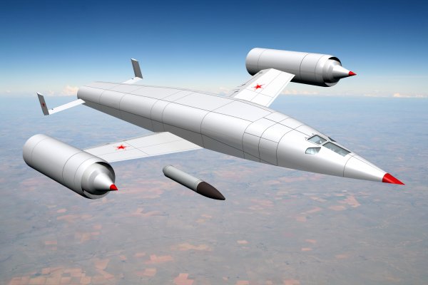 Первый макет нового бомбардировщика был создан в России