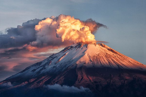 В Мексике проснулся крупнейший в мире действующий вулкан