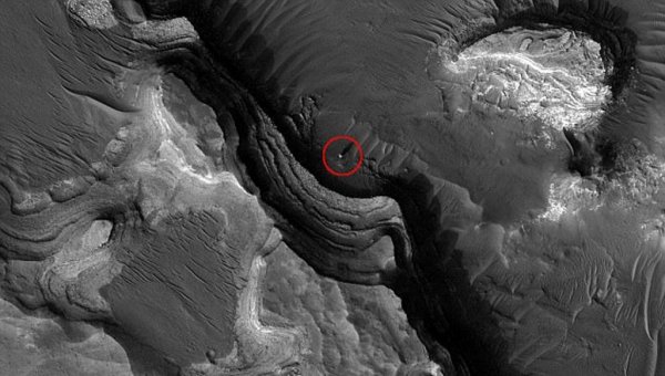 Уфологи обнаружили на Марсе гигантские башни