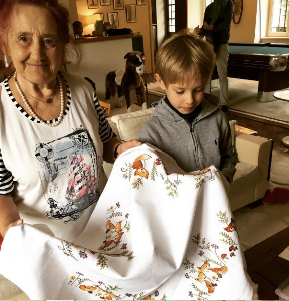 Наталья Водянова похвасталась подарком бабушки для ее сына&#8205; Виктора