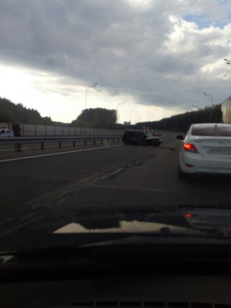 На Президентском мосту в Ульяновске произошло смертельное ДТП