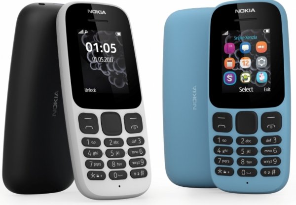 Компанія Nokia офіційно представила моделі 105 і 130