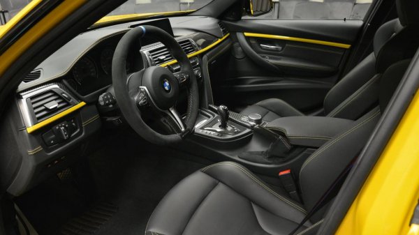 Представлен уникальный желтый BMW M3 для клиентов из ОАЭ