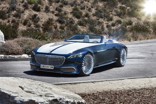 Российский дизайнер создал рендер серийного Mercedes-Maybach Vision 6