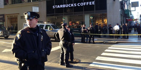 В Сети появилось видео задержания исполнителя теракта в Нью-Йорке