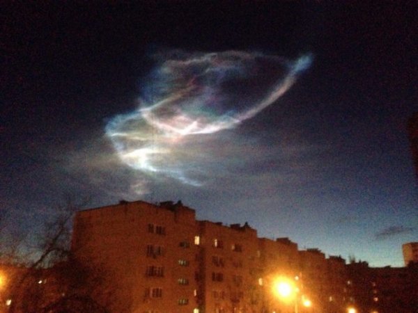 В Воронеже наблюдали удивительное явление на небе