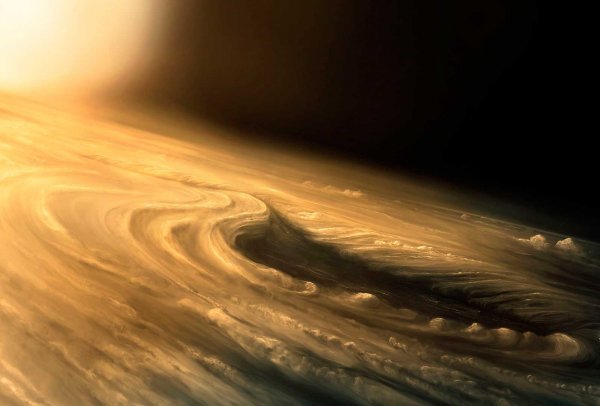 NASA порадовало пользователей сети фотографиями облаков с Юпитера