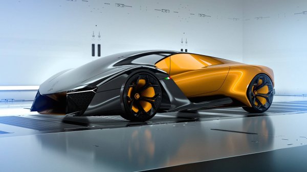 Российский дизайнер создал концептуальный Lamborghini Belador