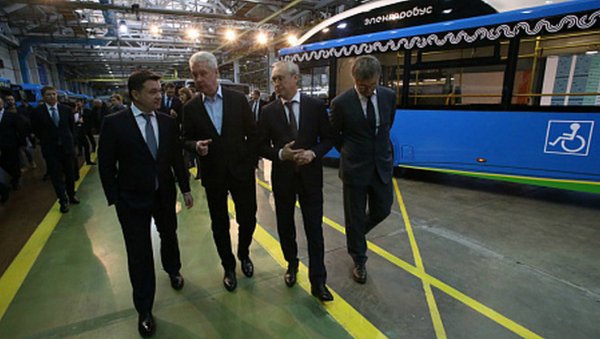 «Группа ГАЗ» показала электрический автобус для Москвы