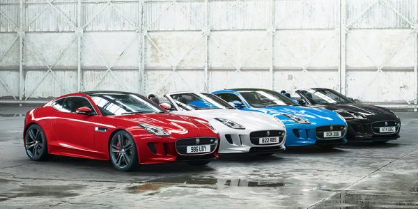 Теперь спорткары Jaguar F-Type получат в названия мощность двигателей