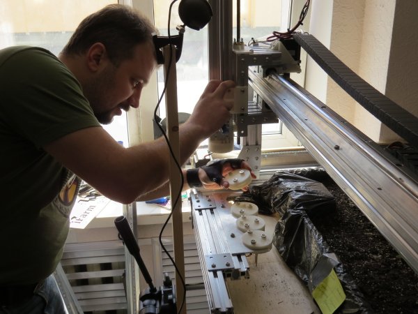 Созданный в Новосибирске робот вырастил огурцы и рукколу