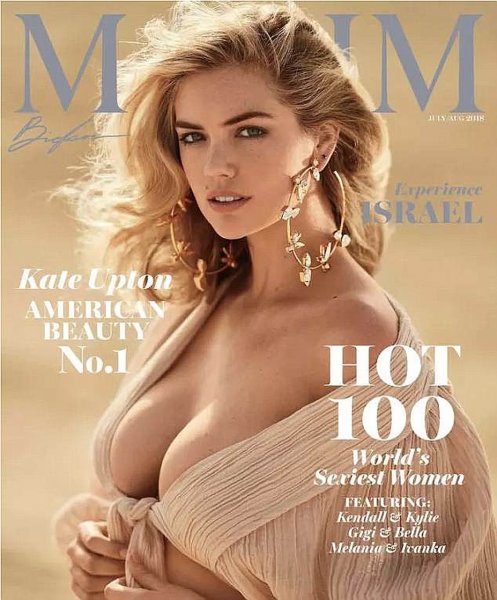 Модель Кейт Аптон с 4 размером груди признана сексуальнейшей женщиной планеты-2018