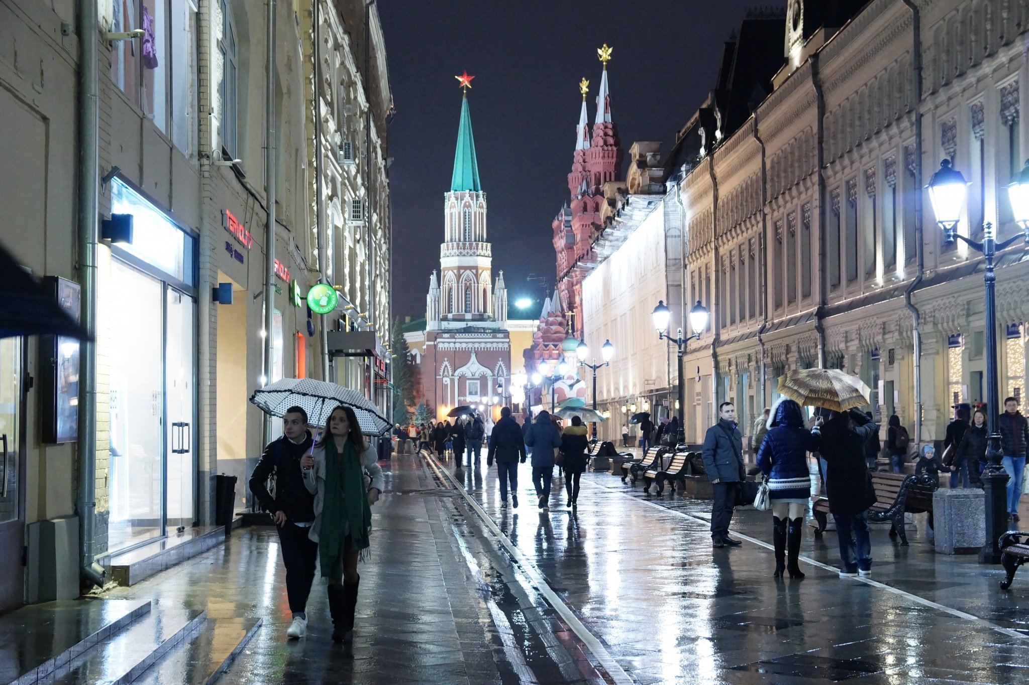 Городские улицы москвы