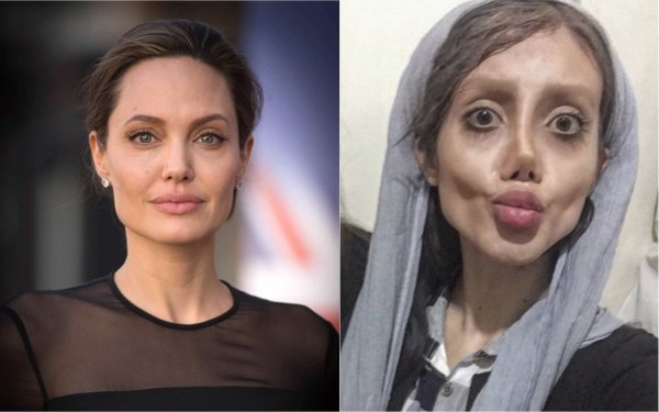 Иранская зомби-копия Анджелины Джоли снова ужаснула мир