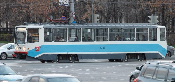 В Москве голую женщину заметили в трамвае в Сокольниках