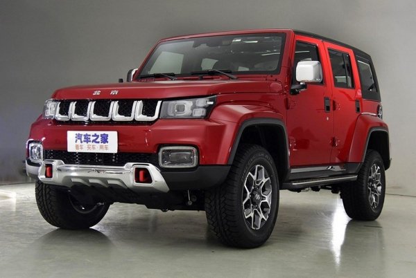BAIC показал внедорожник Beijing BJ40 Plus с обликом Jeep Wrangler