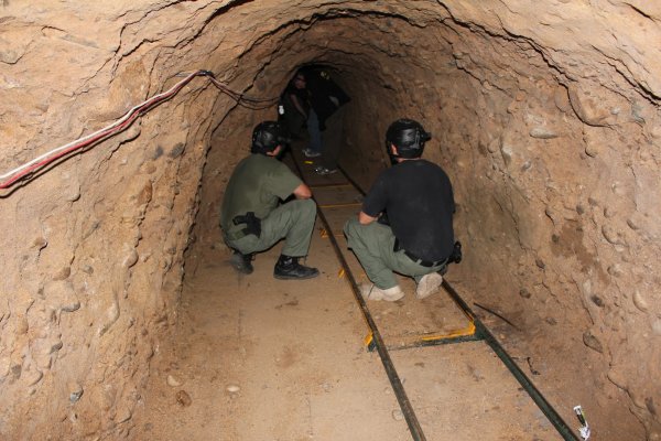 На границе США и Мексики обнаружили очередной тоннель